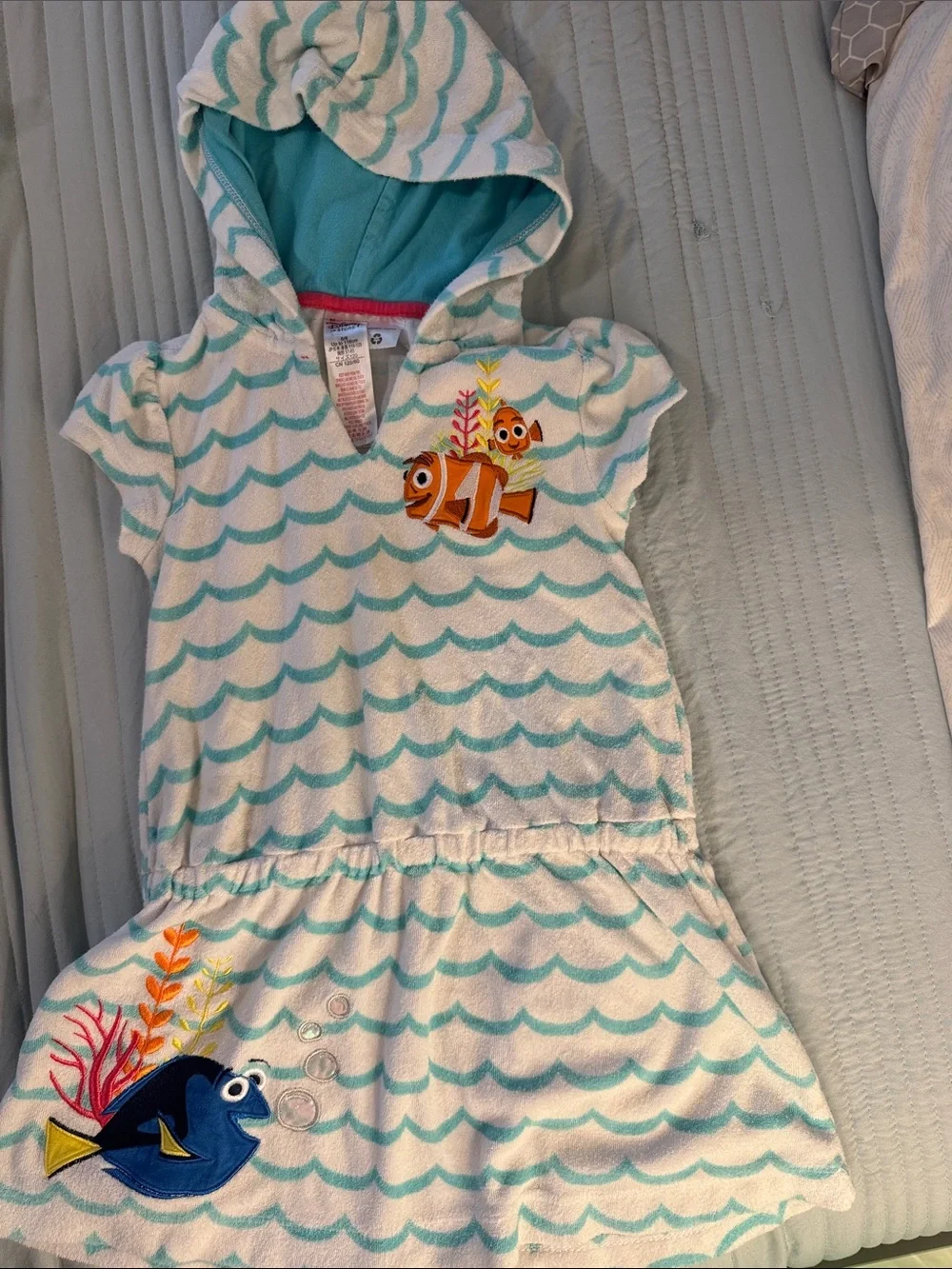 Finding Nemo Swim Hoodie Cover Up